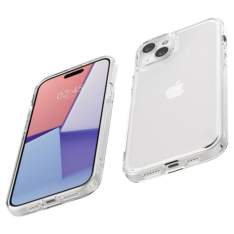 Spigen Crystal Hybrid dėklas iPhone 15 Plus - skaidrus