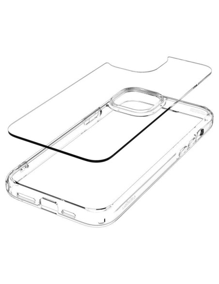 Spigen Crystal Hybrid dėklas iPhone 15 Plus - skaidrus Spigen Crystal Hybrid dėklas iPhone 15 Plus - skaidrus