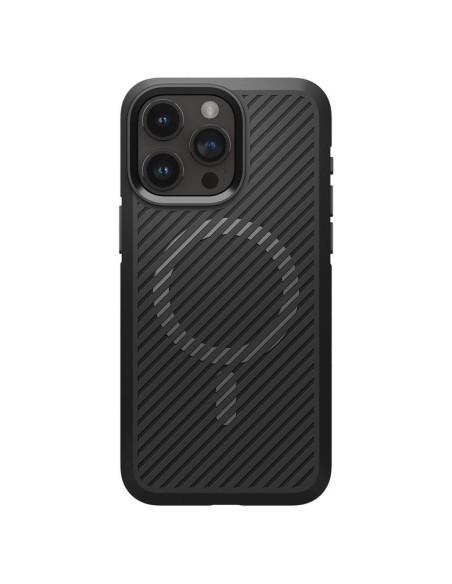 Spigen Core Armor Mag dėklas su MagSafe, skirtas iPhone 15 Pro Max - matinė juoda Spigen Core Armor Mag dėklas su MagSafe, skirtas iPhone 15 Pro Max - matinė juoda