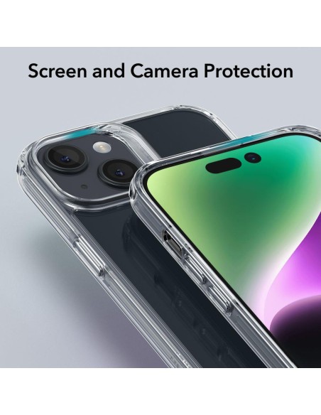 ESR Ice Shield dėklas iPhone 15 Plus - skaidrus