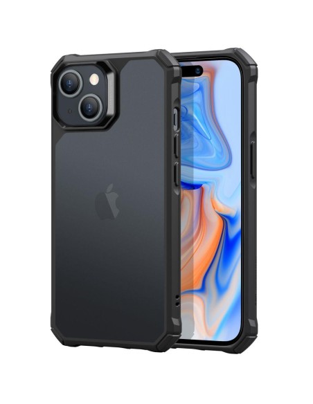 ESR Air Armor dėklas iPhone 15 - matinė juoda