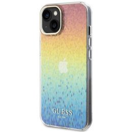 Guess IML Faceted Mirror Disco Iridescent dėklas iPhone 15 - įvairiaspalvis