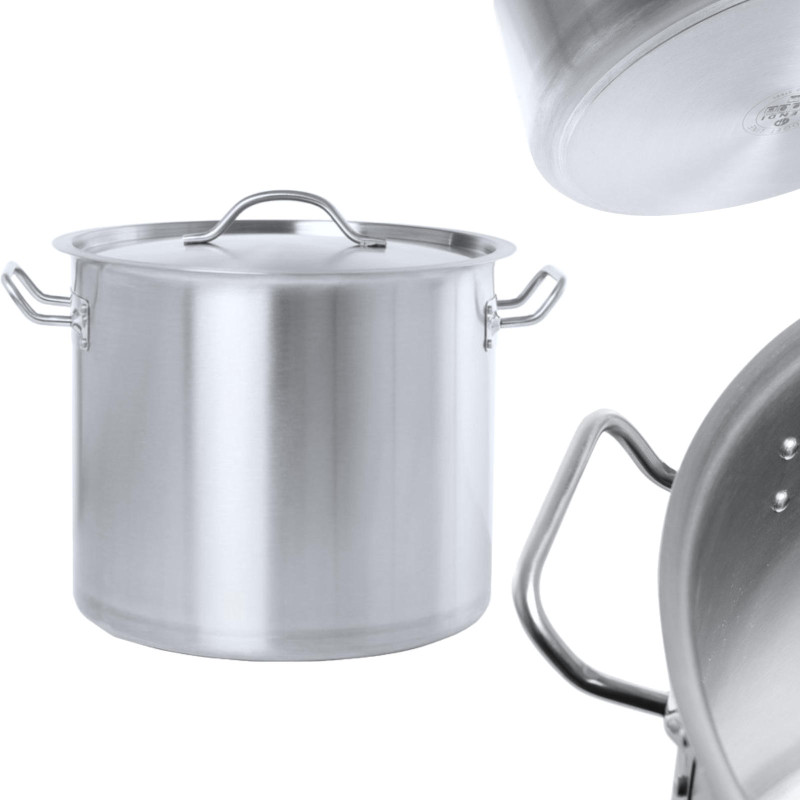 Budget Line puodas su dangčiu 37 l sk. 360 x 360 h – Hendi 834404 Budget Line puodas su dangčiu 37 l sk. 360 x 360 h – Hendi 834404