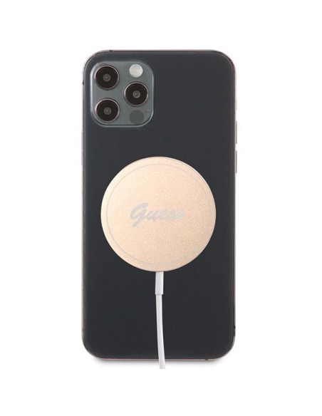 Guess 15W MagSafe indukcinis įkroviklis - auksinis Guess 15W MagSafe indukcinis įkroviklis - auksinis