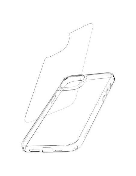 Spigen Airskin Hybrid dėklas iPhone 15 - skaidrus Spigen Airskin Hybrid dėklas iPhone 15 - skaidrus