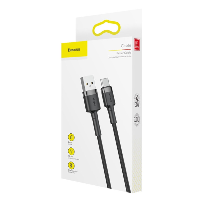 Patvarus lankstus laidas USB laidas USB-C QC3.0...