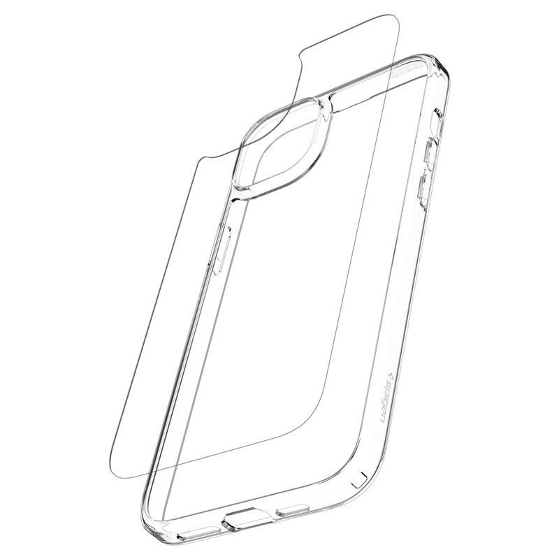 Spigen Airskin Hybrid dėklas iPhone 15 - skaidrus