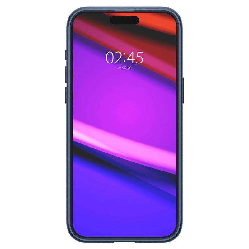 Spigen Mag Armor dėklas su MagSafe iPhone 15 Pro - mėlynas Spigen Mag Armor dėklas su MagSafe iPhone 15 Pro - mėlynas