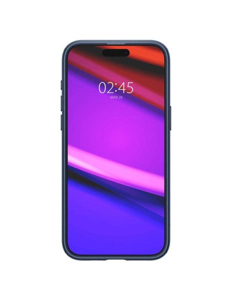 Spigen Mag Armor dėklas su MagSafe iPhone 15 Pro - mėlynas Spigen Mag Armor dėklas su MagSafe iPhone 15 Pro - mėlynas