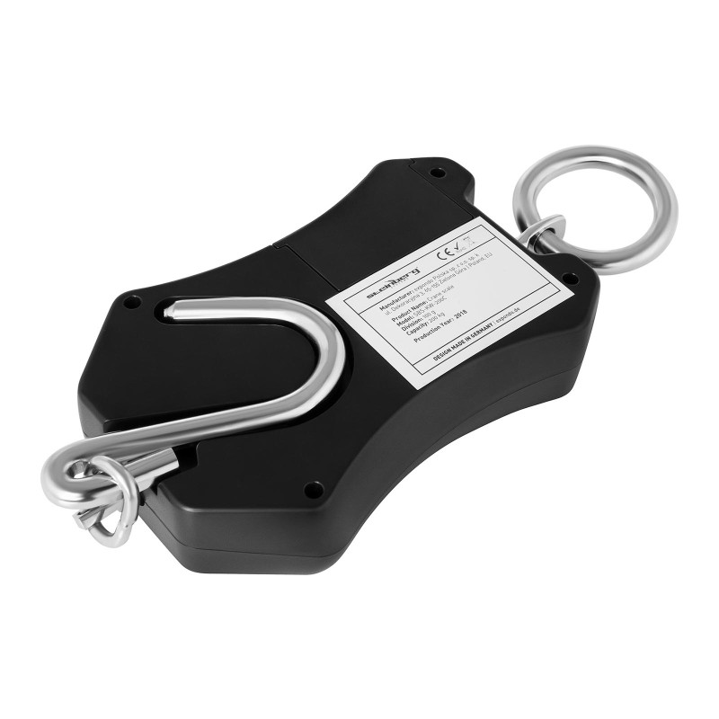 LCD pakabinamos kablio svarstyklės 200kg / 0,1kg