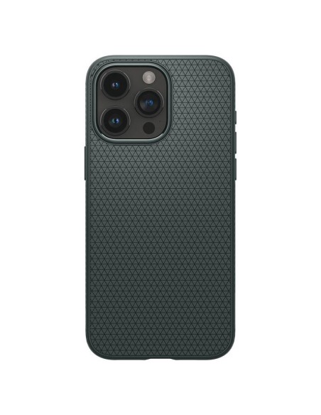 Spigen Liquid Air dėklas iPhone 15 Pro - tamsiai žalias Spigen Liquid Air dėklas iPhone 15 Pro - tamsiai žalias