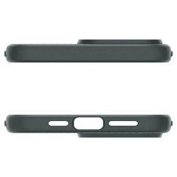 Spigen Liquid Air dėklas iPhone 15 Pro - tamsiai žalias