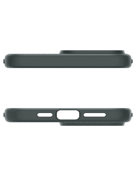 Spigen Liquid Air dėklas iPhone 15 Pro - tamsiai žalias Spigen Liquid Air dėklas iPhone 15 Pro - tamsiai žalias