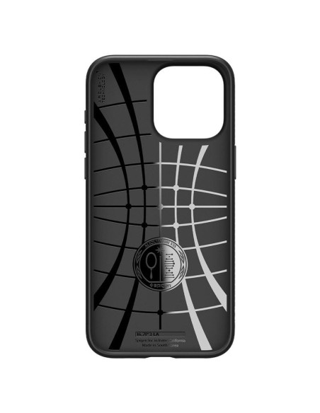 Spigen Liquid Air dėklas iPhone 15 Pro - matinės juodos spalvos Spigen Liquid Air dėklas iPhone 15 Pro - matinės juodos spalvos