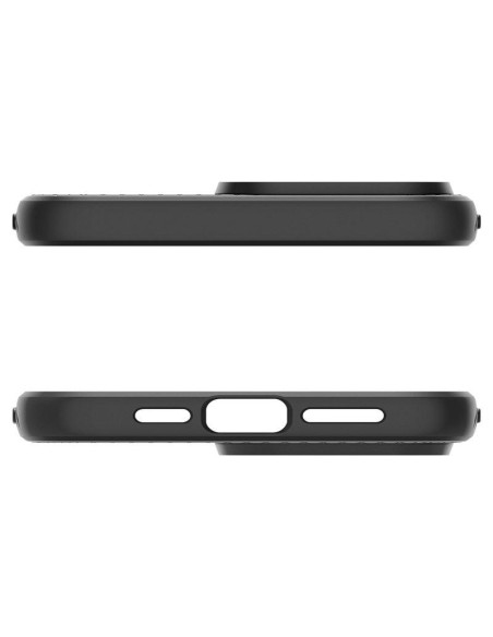 Spigen Liquid Air dėklas iPhone 15 Pro - matinės juodos spalvos Spigen Liquid Air dėklas iPhone 15 Pro - matinės juodos spalvos
