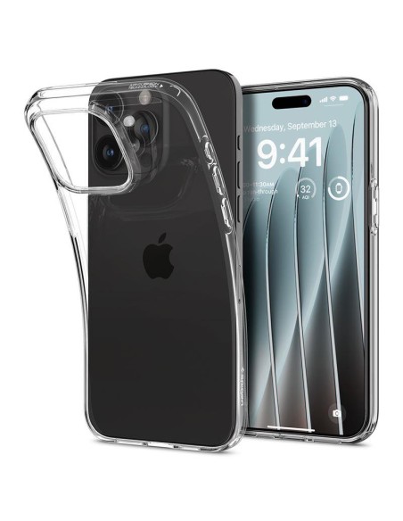 Spigen Crystal Flex dėklas iPhone 15 Pro Max - skaidrus Spigen Crystal Flex dėklas iPhone 15 Pro Max - skaidrus
