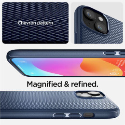 Spigen Mag Armor dėklas su MagSafe iPhone 15 - mėlynas