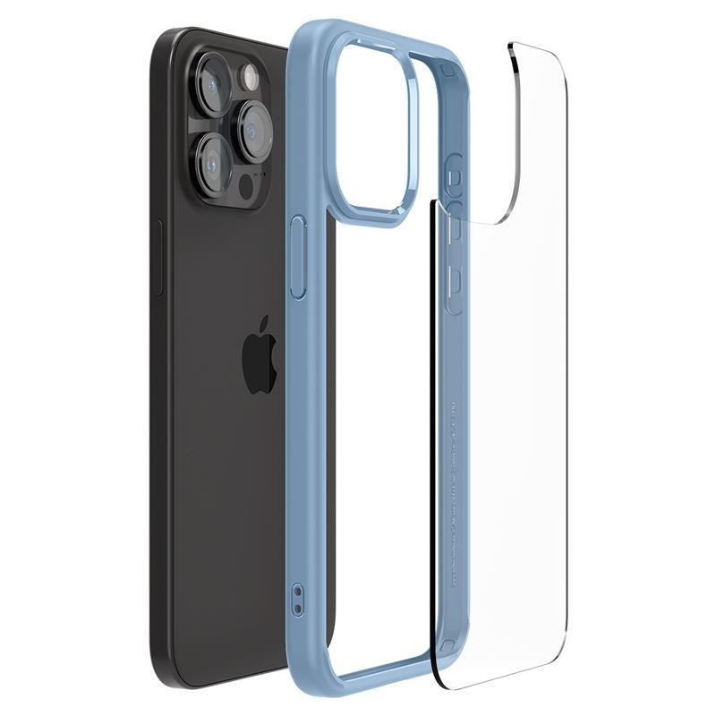 Spigen Ultra Hybrid dėklas iPhone 15 Pro Max - šviesiai mėlynas