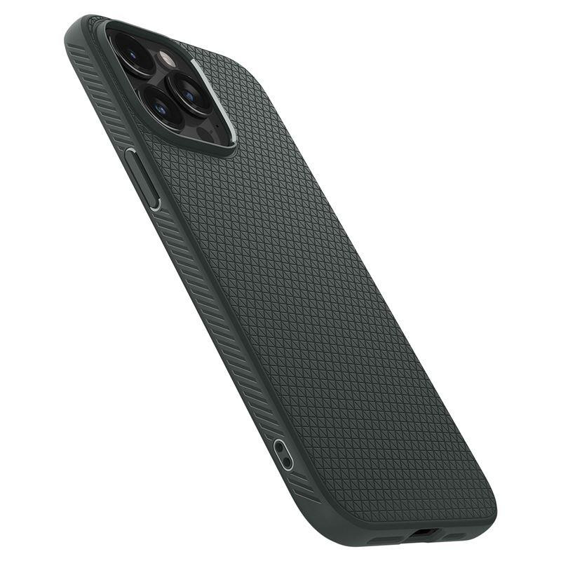 Spigen Liquid Air dėklas iPhone 15 Pro Max - tamsiai žalias