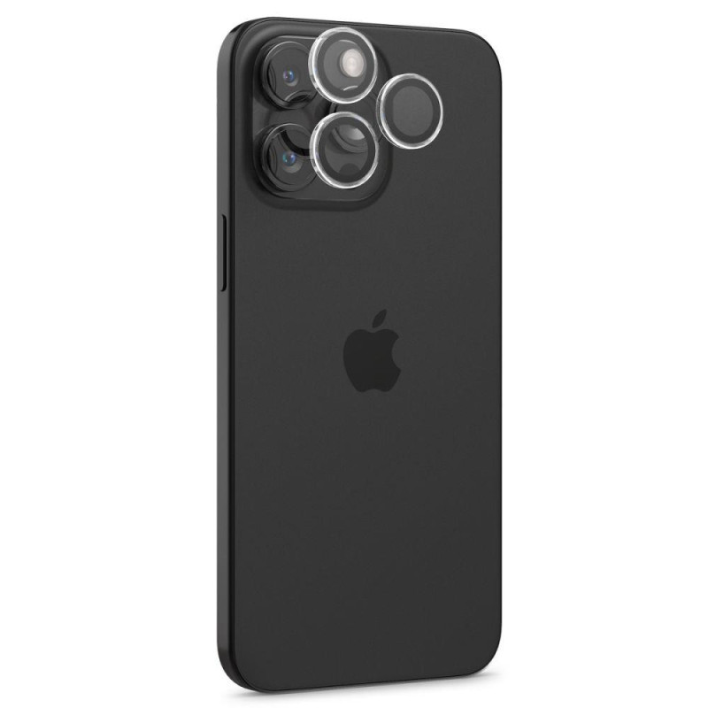 Spigen Glas.tR EZ Fit Optik Pro kameros dangtelis skirtas iPhone 15 Pro / 15 Pro Max - 2 vnt.