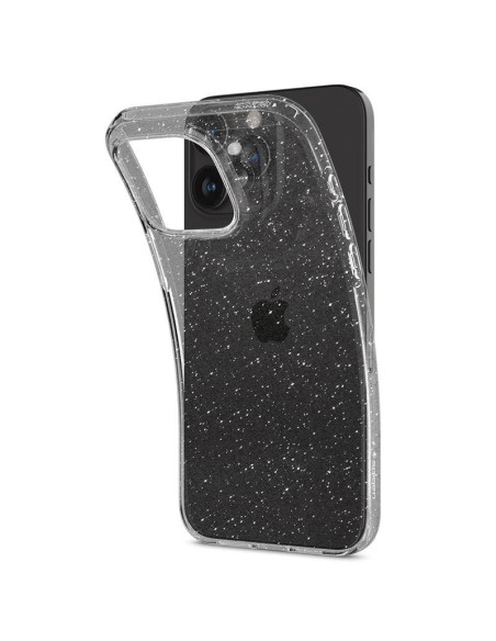 Spigen Liquid Crystal dėklas iPhone 15 Pro Max - skaidrus ir blizgantis Spigen Liquid Crystal dėklas iPhone 15 Pro Max - skaidrus ir blizgantis