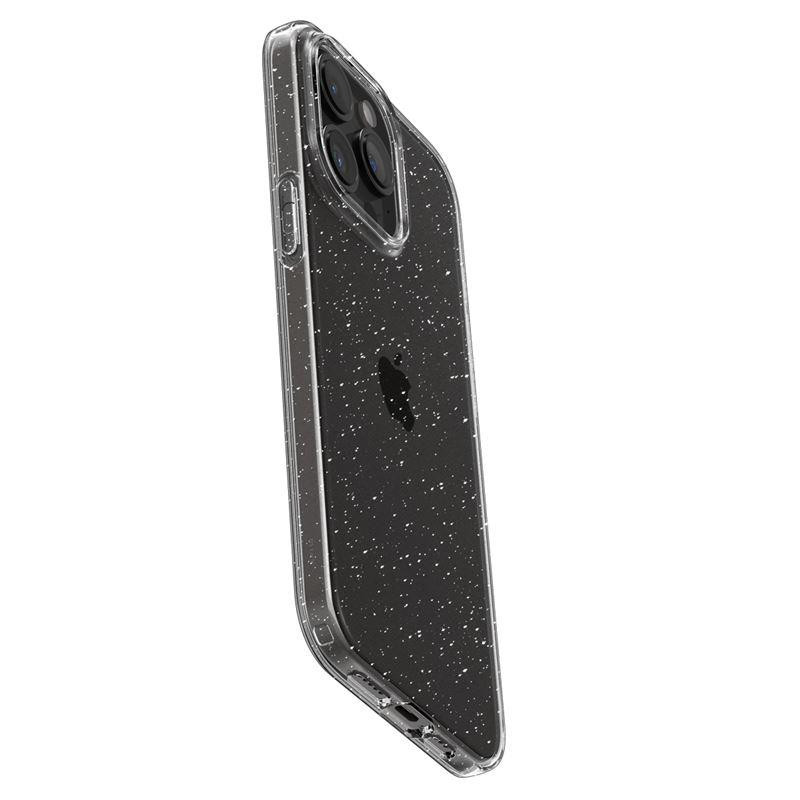 Spigen Liquid Crystal dėklas iPhone 15 Pro Max - skaidrus ir blizgantis