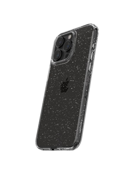 Spigen Liquid Crystal dėklas iPhone 15 Pro Max - skaidrus ir blizgantis Spigen Liquid Crystal dėklas iPhone 15 Pro Max - skaidrus ir blizgantis