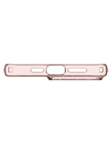 Spigen Liquid Crystal Glitter dėklas iPhone 15 Pro Max - rožinis ir skaidrus Spigen Liquid Crystal Glitter dėklas iPhone 15 Pro Max - rožinis ir skaidrus