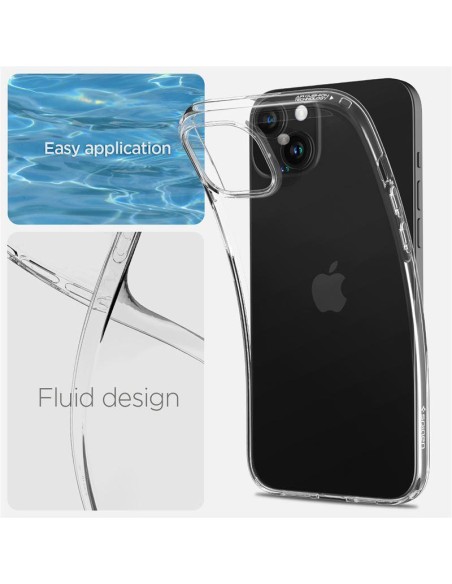 Spigen Liquid Crystal dėklas iPhone 15 - skaidrus Spigen Liquid Crystal dėklas iPhone 15 - skaidrus