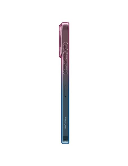 Spigen Liquid Crystal dėklas iPhone 15 Pro - rožinė ir mėlyna Spigen Liquid Crystal dėklas iPhone 15 Pro - rožinė ir mėlyna
