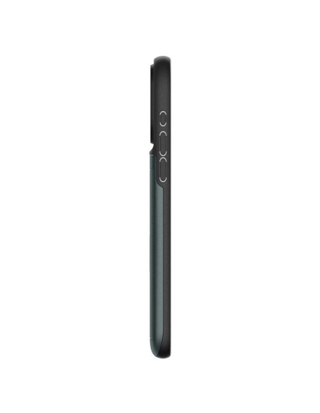 Spigen Slim Armor CS dėklas iPhone 15 Pro Max - tamsiai žalias Spigen Slim Armor CS dėklas iPhone 15 Pro Max - tamsiai žalias