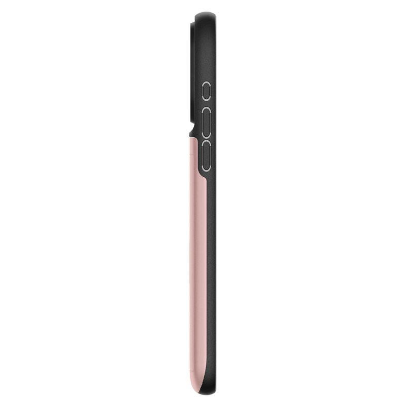Spigen Slim Armor CS dėklas iPhone 15 Pro - rožinis