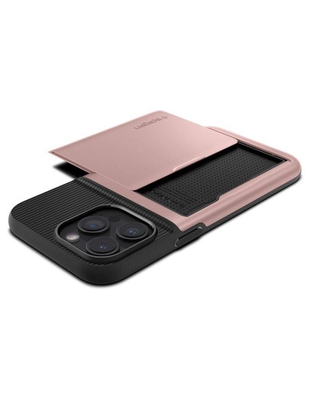 Spigen Slim Armor CS dėklas iPhone 15 Pro Max - rožinis Spigen Slim Armor CS dėklas iPhone 15 Pro Max - rožinis