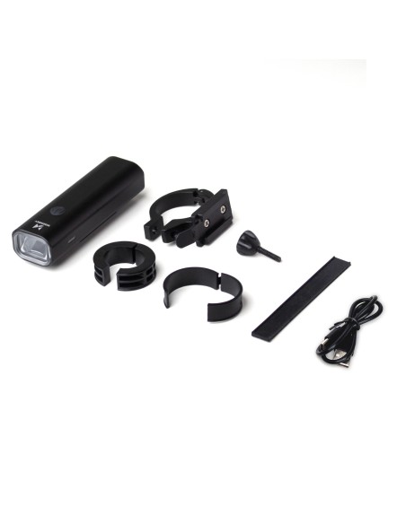Wozinsky WSBLB1 priekinis ir galinis USB-C dviračio žibintų komplektas - juodas Wozinsky WSBLB1 priekinis ir galinis USB-C dviračio žibintų komplektas - juodas