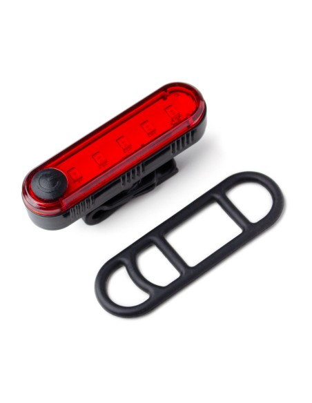 Wozinsky WSBLB1 priekinis ir galinis USB-C dviračio žibintų komplektas - juodas Wozinsky WSBLB1 priekinis ir galinis USB-C dviračio žibintų komplektas - juodas
