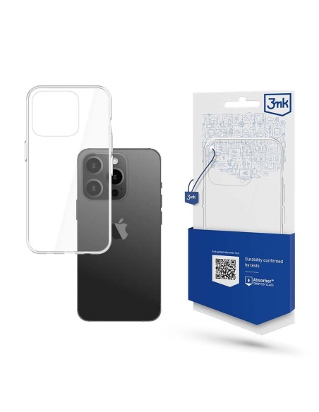 3mk Armor Case iPhone 15 Pro - skaidrus 3mk Armor Case iPhone 15 Pro - skaidrus