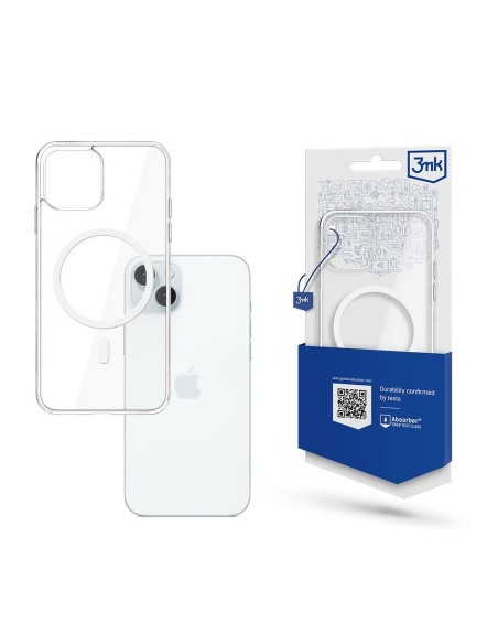 3mk Mag Case su MagSafe iPhone 15 - skaidrus 3mk Mag Case su MagSafe iPhone 15 - skaidrus
