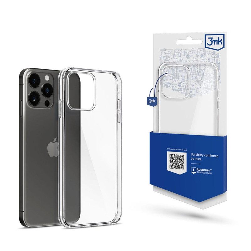 3mk skaidrus dėklas, skirtas iPhone 15 Pro – skaidrus 3mk skaidrus dėklas, skirtas iPhone 15 Pro – skaidrus