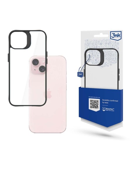 3mk Satin Armor Case+ dėklas, skirtas iPhone 15 Plus - skaidrus 3mk Satin Armor Case+ dėklas, skirtas iPhone 15 Plus - skaidrus