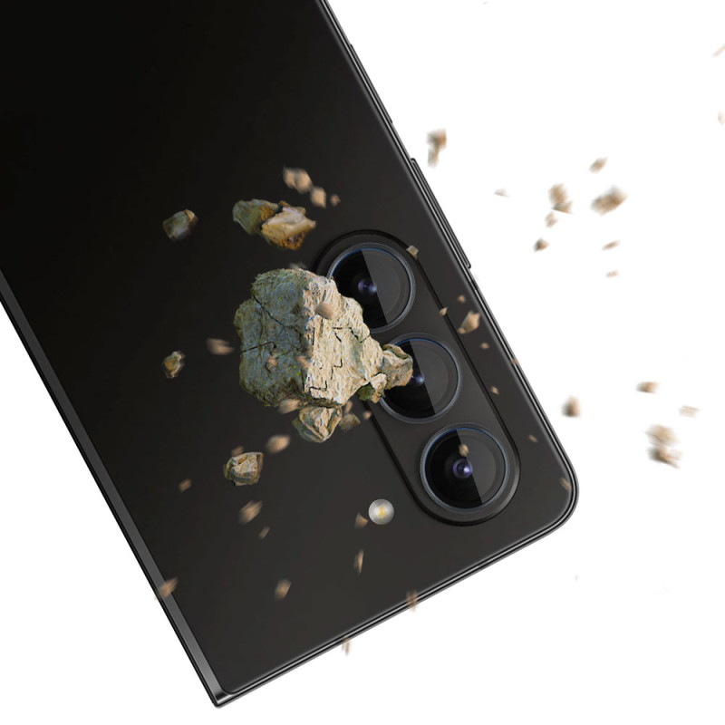 3mk Lens Protection Pro fotoaparato dangtelis, skirtas Samsung Galaxy Z Fold 5 – juodas