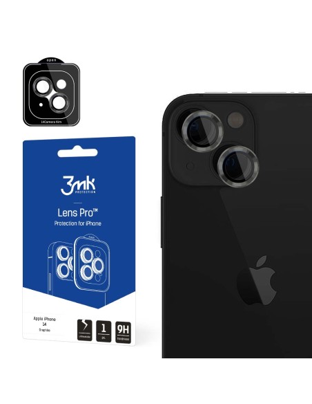3mk Lens Protection Pro kameros dangtelis iPhone 15 - grafitas 3mk Lens Protection Pro kameros dangtelis iPhone 15 - grafitas