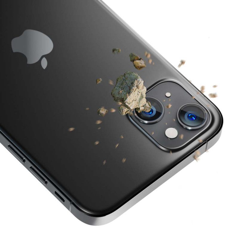 3mk Lens Protection Pro kameros dangtelis skirtas iPhone 15 Plus – grafitas
