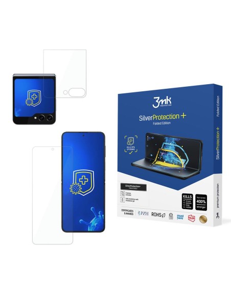 3mk SilverProtection+ Folded Edition apsauginė folija, skirta Samsung Galaxy Z Flip 5 3mk SilverProtection+ Folded Edition apsauginė folija, skirta Samsung Galaxy Z Flip 5