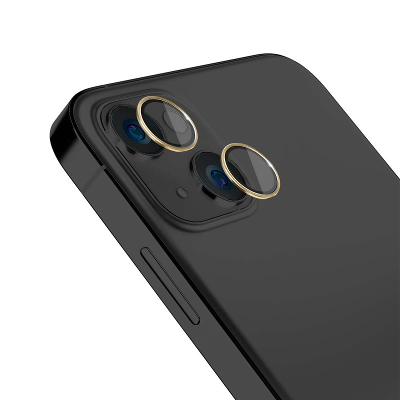 3mk Lens Protection Pro fotoaparato dangtelis iPhone 15 - geltonas