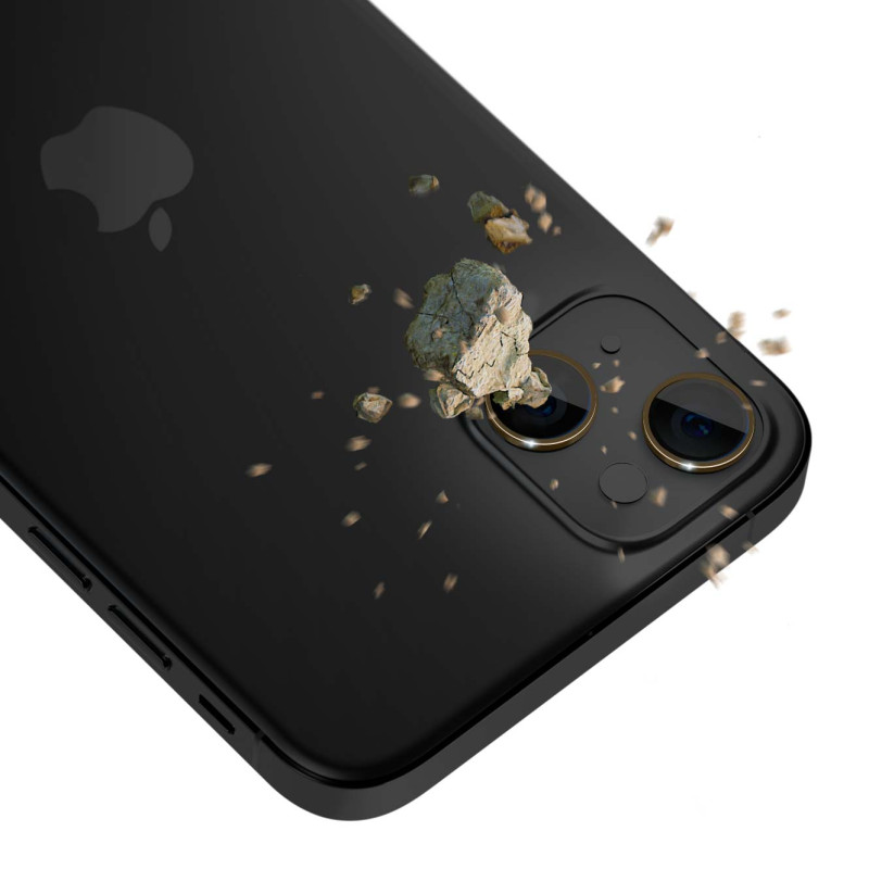 3mk Lens Protection Pro fotoaparato dangtelis iPhone 15 - geltonas