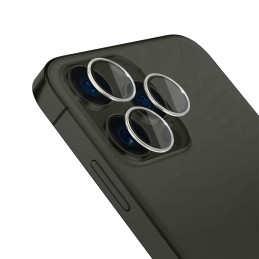 3mk Lens Protection Pro fotoaparato dangtelis iPhone 15 Pro - sidabrinis