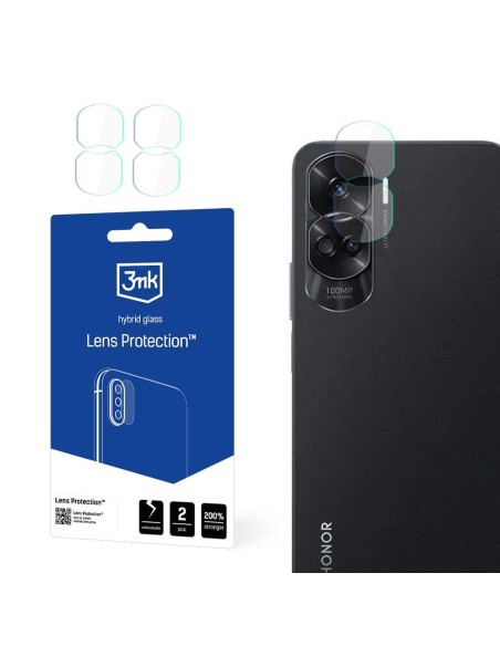 3mk Lens Protection™ hibridinis fotoaparato stiklas, skirtas Honor 90 Lite 3mk Lens Protection™ hibridinis fotoaparato stiklas, skirtas Honor 90 Lite