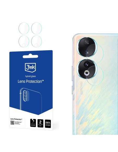 3mk Lens Protection™ hibridinis fotoaparato stiklas, skirtas Honor 90 3mk Lens Protection™ hibridinis fotoaparato stiklas, skirtas Honor 90