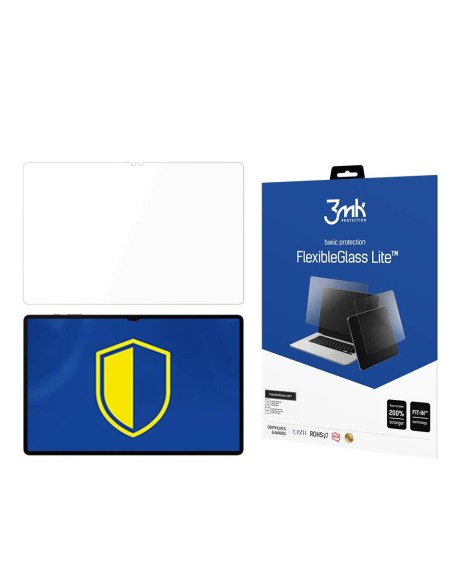 3mk FlexibleGlass Lite™ hibridinis stiklas, skirtas Samsung Galaxy Tab S9+ 3mk FlexibleGlass Lite™ hibridinis stiklas, skirtas Samsung Galaxy Tab S9+