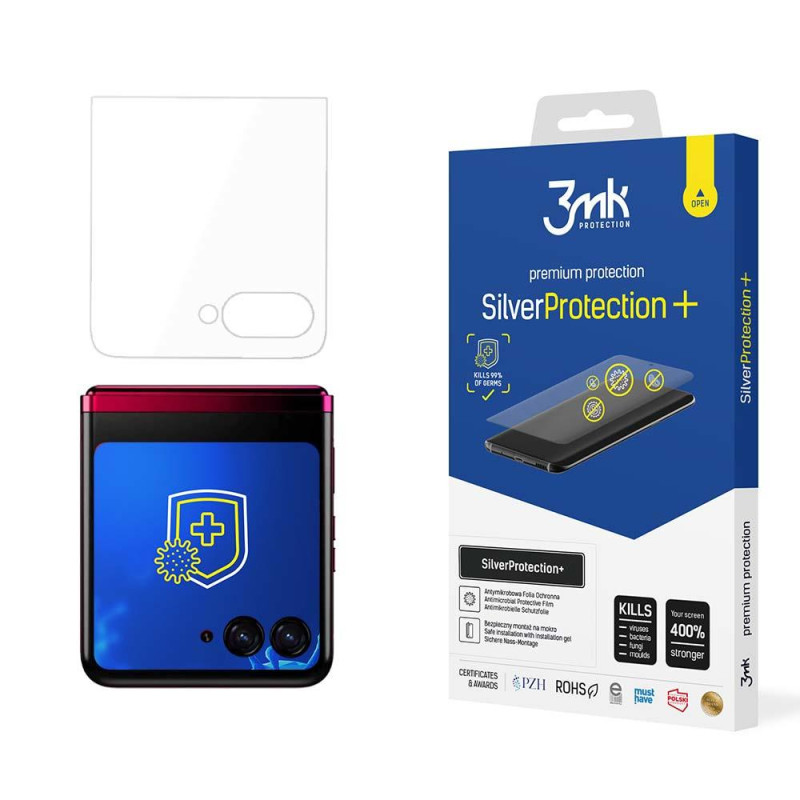 3mk SilverProtection+ apsauginė folija, skirta Motorola Razr 40 Ultra (priekyje)
